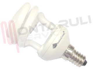 Immagine di LAMPADA MICROSPIRALE 9W E14 2700K LUCE CALDA RESA/50W