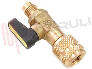 Immagine di RUBINETTO VALVOLA 5/16 SAEF GIR.X 1/4 SAE  M/407-F/410
