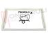 Immagine di GUARNIZIONE MAGNETICA 4L GRIGIA 0730X580MM SEZ.X