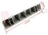Immagine di RAZZA TRASCINATORE ESTRAIBILE CESTO WHIRLPOOL L=277MM.