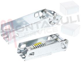 Visualizza i dettagli per CERNIERA CON MOLLA CONGELATORE L+R 2 PEZZI. Immagine di CERNIERA CON MOLLA CONGELATORE L+R 2 PEZZI.