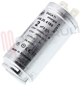 Visualizza i dettagli per CONDENSATORE 2MF 475V METALLICO Immagine di CONDENSATORE 2MF 475V METALLICO