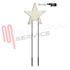 Immagine di STELLA LUMINOSA 3D 80LED Ø35CM. LUCE FISSA CALDA CON TIMER