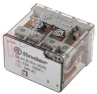 Immagine di RELE' DI POTENZA FINDER 12A 24V AC 56.44.8.024.0000