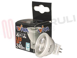 Immagine di LAMPADA MR11 LED GU4 3W 12V LUCE NATURA 4000K