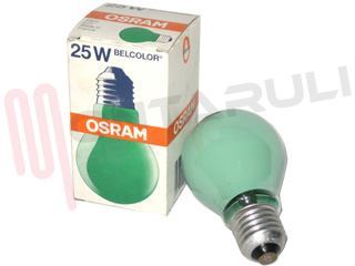 Immagine di LAMPADA GOCCIA BELCOLOR VERDE E27 25W 230V