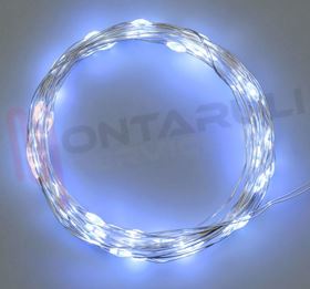 Visualizza i dettagli per CATENA LUMINOSA 20 MICROLED LUCE BIANCA 1,9MT BATT. NON INCU Immagine di CATENA LUMINOSA 20 MICROLED LUCE BIANCA 1,9MT BATT. NON INCU