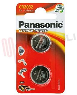 Immagine di BATTERIA 3V CR2032 LITIO BLISTER 2 PEZZI