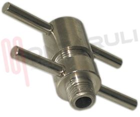 Visualizza i dettagli per GIUNTO A FARFALLA 6MM. 1/4''NPT Immagine di GIUNTO A FARFALLA 6MM. 1/4''NPT