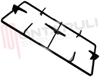 Immagine di GRIGLIA 2 FUOCHI PIATTINA 425X215MM. OLMAR