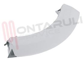 Visualizza i dettagli per MANIGLIA PORTELLONE BIANCA L=225MM. Immagine di MANIGLIA PORTELLONE BIANCA L=225MM.