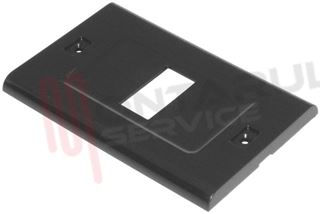 Immagine di PLACCA RETTANGOLARE NERA 1 POSTO SERIE MAGIC