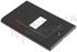 Immagine di PLACCA RETTANGOLARE NERA 1 POSTO SERIE MAGIC