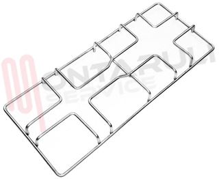 Immagine di GRIGLIA 2 FUOCHI FILO 478X200MM. CROMATA SAMET