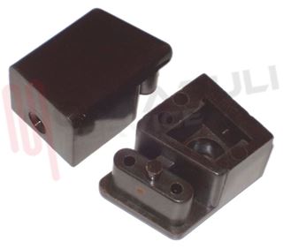 Immagine di KIT TERMINALE MANIGLIA FORNO SX+DX CF. 2PZ.