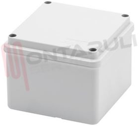 Visualizza i dettagli per CASSETTA STAGNO LISCIA 100X100X80 IP56 Immagine di CASSETTA STAGNO LISCIA 100X100X80 IP56