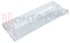 Immagine di FRONTALE PORTINA TRASPARENTE 400X163MM.