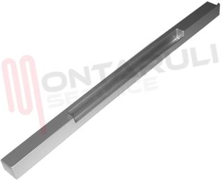 Immagine di MANIGLIA FRIGO INCASSO SILVER PORTA CANTINA 590X36MM.