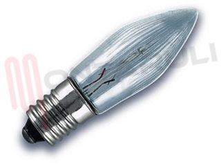 Immagine di LAMPADINA FIAMMETTA E10 34V 3W BLISTER 3PZ.