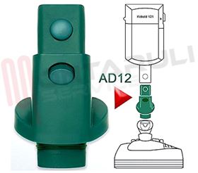Visualizza i dettagli per ADATTATORE ELETTRIFICATO AD12 (AR/OV) VK130/1 ORIGINALE Immagine di ADATTATORE ELETTRIFICATO AD12 (AR/OV) VK130/1 ORIGINALE