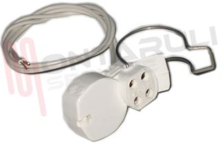 Immagine di PORTALAMPADA NEON CIRCOLARI PER LAMPADE FLUORESCENTI T9-T10