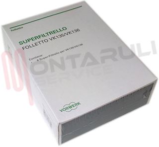 Immagine di SACCHETTI VK135/136 6PZ. ORIGINALE