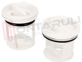 Visualizza i dettagli per FILTRO POMPA SCARICO KIT 2PZ. Immagine di FILTRO POMPA SCARICO KIT 2PZ.