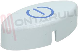 Immagine di TASTO ON-OFF BIANCO(PW) INDESIT EVO3 LAVASTOVIGLIE