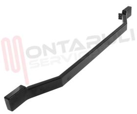 Visualizza i dettagli per MANIGLIA PORTA FORNO NERA L= 59,5CM. Immagine di MANIGLIA PORTA FORNO NERA L= 59,5CM.