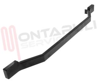 Immagine di MANIGLIA PORTA FORNO NERA L= 59,5CM.