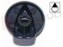 Immagine di MANOPOLA FUOCO NERA LUCIDA INDESIT RESTYLING D.6MM.