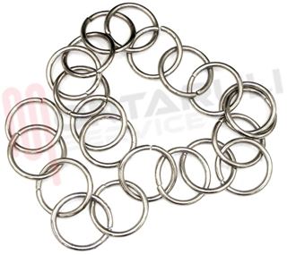 Immagine di CATENA PER LAMPADARI TIPO RUSTICA METALLIZZATA TONDA L=87CM.