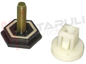 Visualizza i dettagli per PIEDINO 8MM. FISSO CON SUPPORTO Immagine di PIEDINO 8MM. FISSO CON SUPPORTO