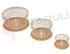 Immagine di SET 3 CIOTOLE IN VETRO PER MICROONDE 2,5/1,0/0,25LT.