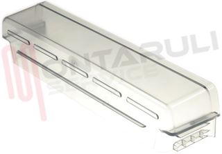 Immagine di BALCONCINO BOTTIGLIE TRASPARENTE 440X80XH.90MM.