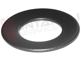 Immagine di PIATTELLO IN GHISA NERO ESTERNO PER CORONA DIAM. 131MM.