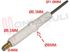 Immagine di CANDELETTA ACCENSIONE ELETTRONICA FARGAS L= 62,7MM. STUFA