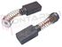 Immagine di COPPIA SPAZZOLE RYOBI CH460P C/AUTO BLOCK 7X11X18MM.