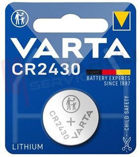 Immagine di BATTERIA 3V CR2430 LITIO BLISTER 1 PEZZO