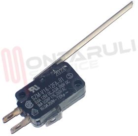 Visualizza i dettagli per MICROPULSANTE CON LEVETTA 16A 250V Immagine di MICROPULSANTE CON LEVETTA 16A 250V