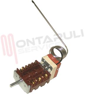 Immagine di COMMUTATORE FORNO 1+R+3 46.851.02 E TERMOSTATO