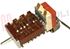 Immagine di COMMUTATORE FORNO 1+R+3 46.851.02 E TERMOSTATO