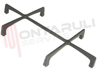 Immagine di GRIGLIA 2 FUOCHI GHISA 430X230X48MM. WHIRLPOOL
