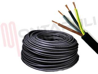 Immagine di CAVO VINILGOMMA 4X1MMQ NERO H05VV-F
