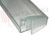 Immagine di MENSOLA BARATTOLI TRASPARENTE 465X115X40/65MM.