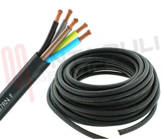 Immagine di CAVO NEOPRENE 5X2,5MMQ H07RN-F C/GV PER POMPE SOMMERSE