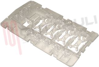 Immagine di SUPPORTO PULSANTIERA 4 TASTI TRASPARENTE