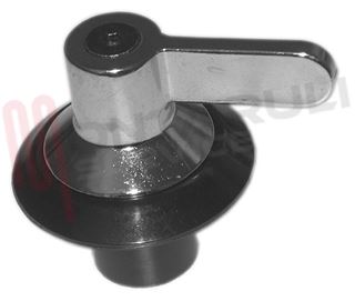 Immagine di MANOPOLA FUOCO NERO/ACCIAIO SUK61MFX D.6MM.