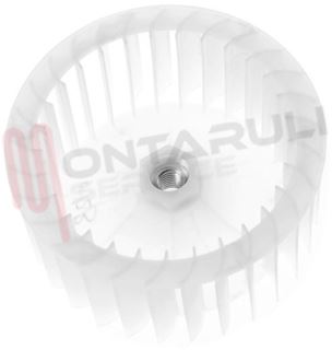 Immagine di GIRANTE VENTOLA TURBINA RAFFRED. MOTORE ASCIUGATRICE Ø 88MM.