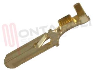 Immagine di FASTON MASCHIO CON LINGUETTA 6,3 MM.